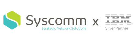SYSCOMMxIBM Logo SYSCOMMxIBM Logo